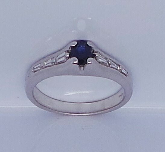 Ringe Guerretta Gioielli Dame in Weißgold Zaffiro 0.42 Ct ZFR-0.42-15 - ZFR-0.42-15
